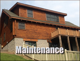  Boone, North Carolina Log Home Maintenance